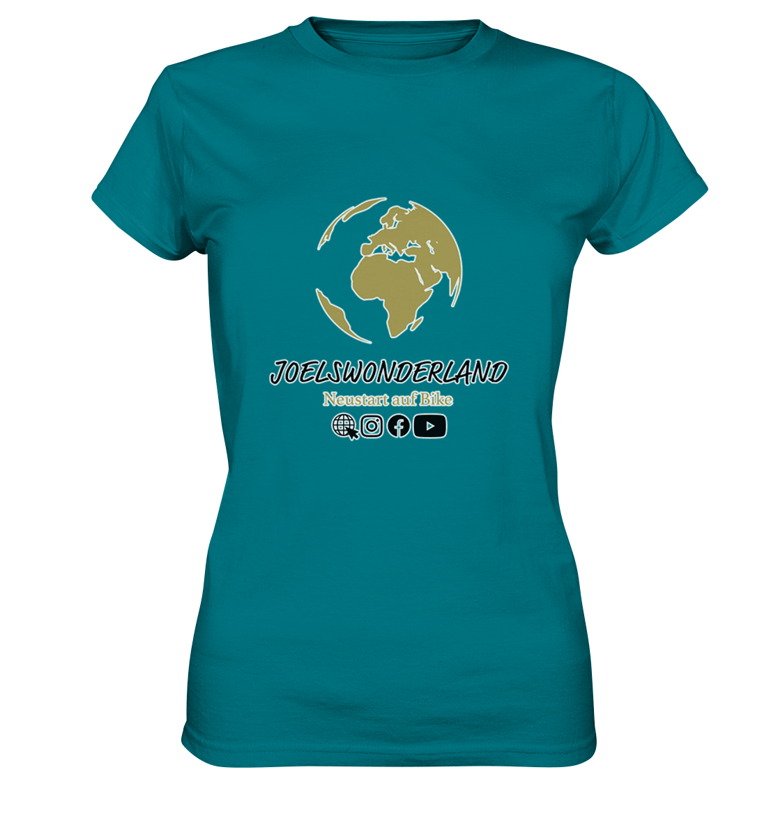 JoelsWonderland | Damen-Shirt mit Logo-Aufdruck